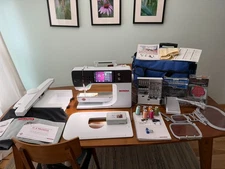 Bernina 790 PRO sewing and embroidery machine with LOTS of accessories