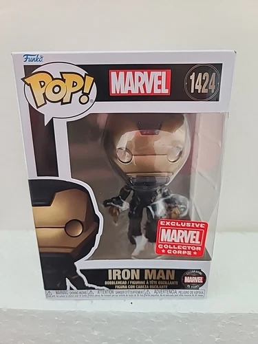 Funko Pop! Marvel – Iron Man #1424 [Marvel Collector Corps]