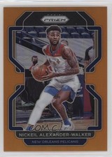 2021-22 Panini Prizm Orange Prizm 13/49 Nickeil Alexander-Walker #15 pe8