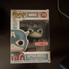 Funko Pop! Marvel Captain America Vinyl Bobblehead Target Exclusive #1319