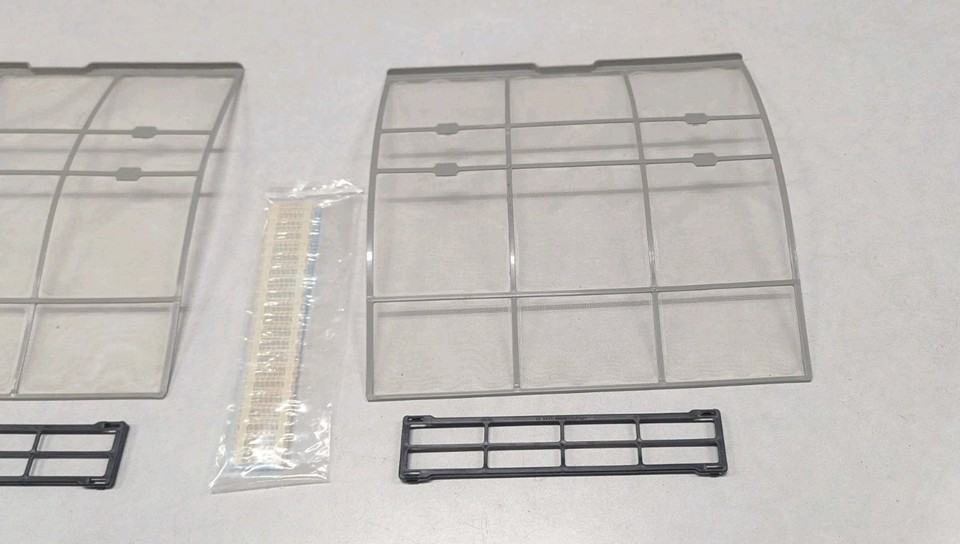 Original Fujitsu Klima-Filter – 2 Stück Für Mini-Split-Geräte, Maße 39,5 X 33,8 Cm