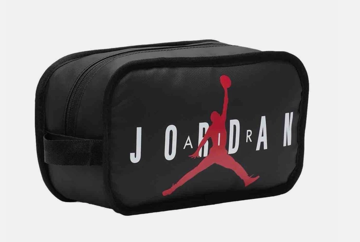 Jordan Toiletry Travel Bag Black White Red 9A0473-F66 Jordan Bag