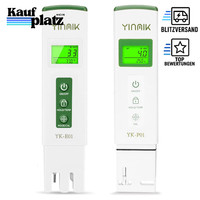 Ph MessgeräT Tds Tester Set Wasser Ec Ppm Horizontaler Bildschirm FüR