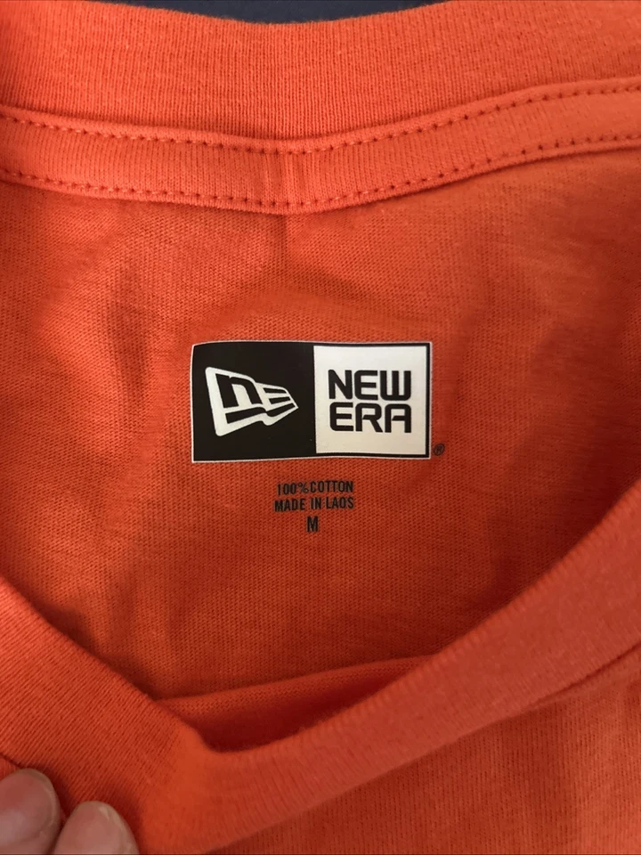 Oklahoma City Thunder NBA Men's Long Sleeve Shirt, Orange Size Medium With Tags - Image 4 of 4