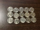 1955 s roosevelt dime lot of 15 coins #13