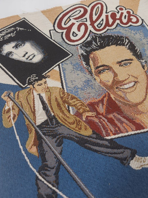 Vintage Elvis Presley Tapestry Square 16