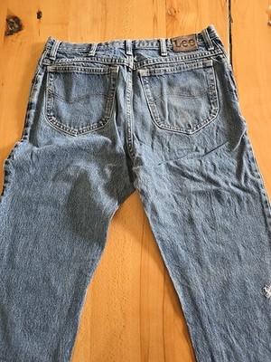 Nr.272 Lee 2008940 W34 L32 Regular Fit Cotton Reißverschluss Mittelblau