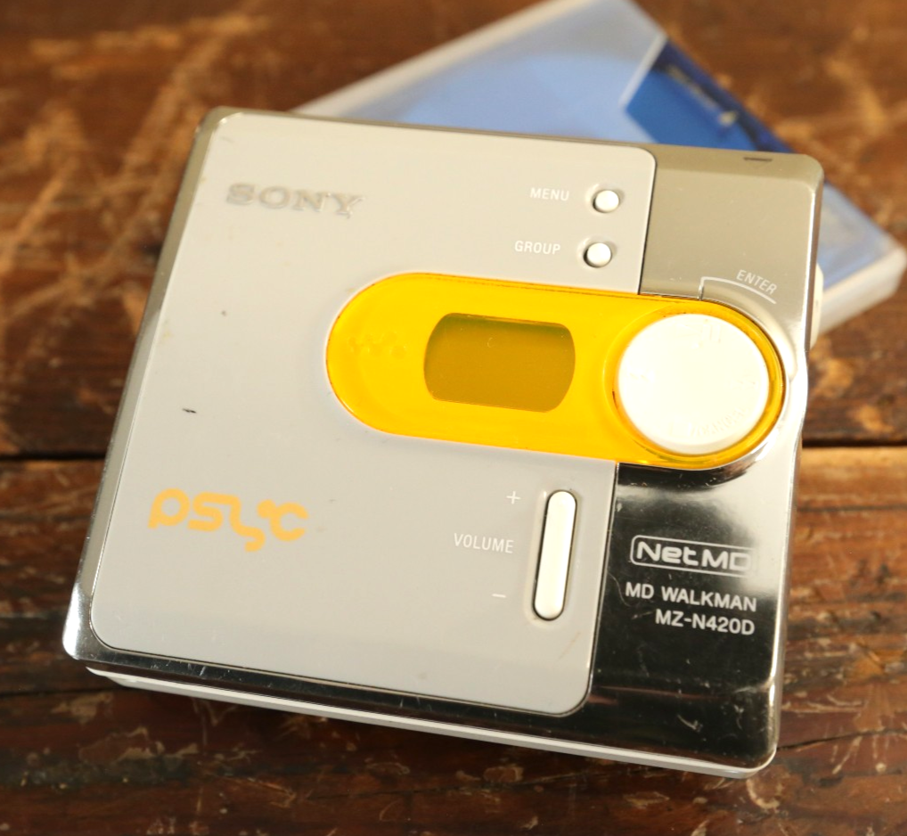 Sony MZ-N707 Type R MiniDisc Walkman Recorder Retro Vintage - Top Zustand