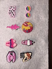 Barbie Croc Charms Set Of 8 NWOT