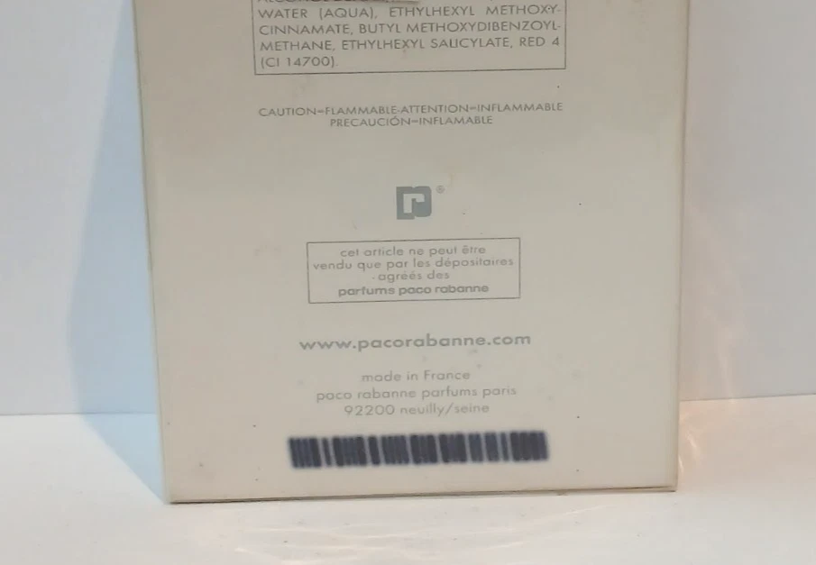 Paco Rabanne Pour Elle Mujer 1.7oz Eau de Parfum Spray Nuevo En Caja Sellada Raro Foto 3 de 3