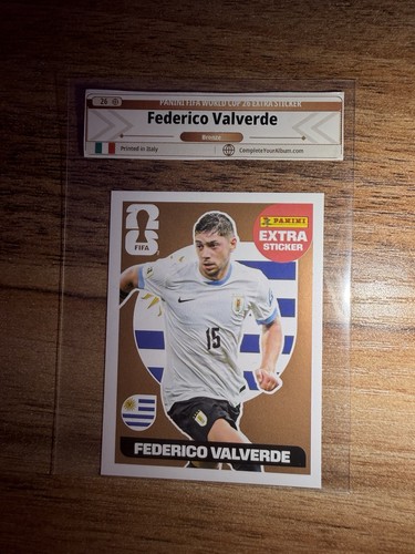 Federico Valverde — Panini FIFA World Cup 2026 Bronze Extra sticker