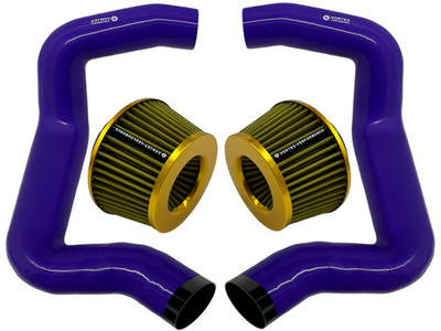 for BMW F90 M5 M8 G30 M550I Full Front Mount air intake PURPLE GOAF V2