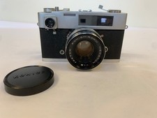 Konica Auto S Manual Film Camera w/ 47 mm 1:1.9 Lens  Parts/Repair