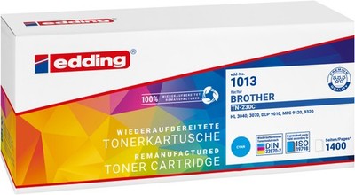 Edding Toner für Brother TN-230C DCP9010CN HL3040CN HL3045CN HL3070CN HL3070CW