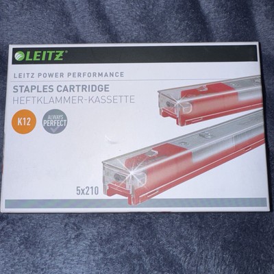 Leitz Rot Schwerlast Heftpatrone (5er Pack) 55940000