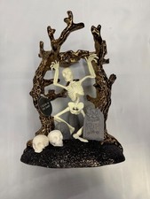 NEW! Dancing Skeleton Halloween 2024 3-Wick Candle Holder Bath & Body Works