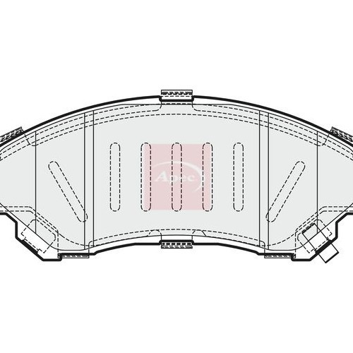 For SUZUKI VITARA LY 2015 on BRAKE PADS (FRONT) (R90) PAD2026