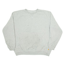 Felpa CARHARTT Da Uomo Grigia XL