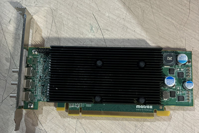 MATROX F7371-0201 M9148 MULTI MINI DISPLAYPORT OUTPUT 1GB GDDR2 GRAPHICS CARD