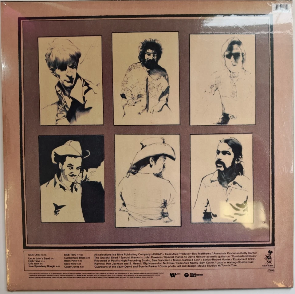 Grateful Dead Workingman’s Dead LP Album vinyl record 2023 remastered reissue - Image 2 of 4