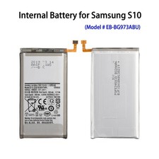 OEM Internal Battery Replacement Part for Samsung Galaxy S10 SM-G973 EB-BG973ABU