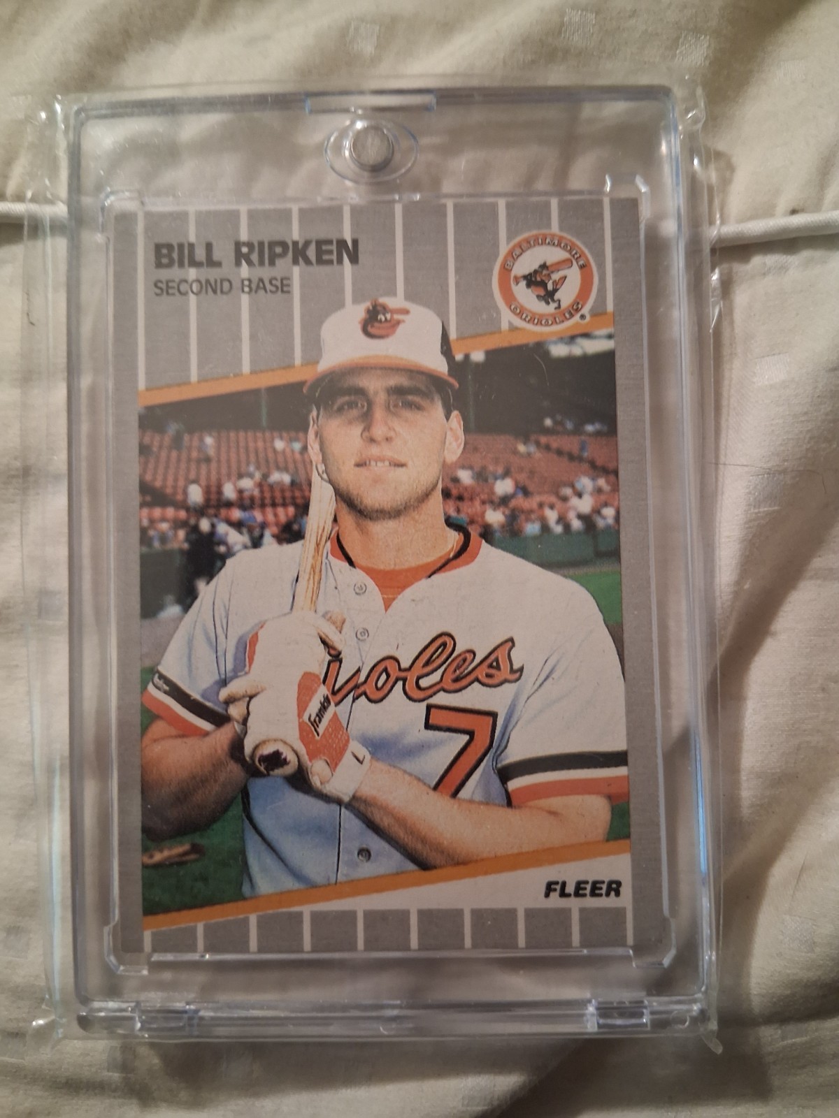 Billy Ripken *1989 Fleer #616 *SCRIBBLE Error *Baltimore Orioles *NM+