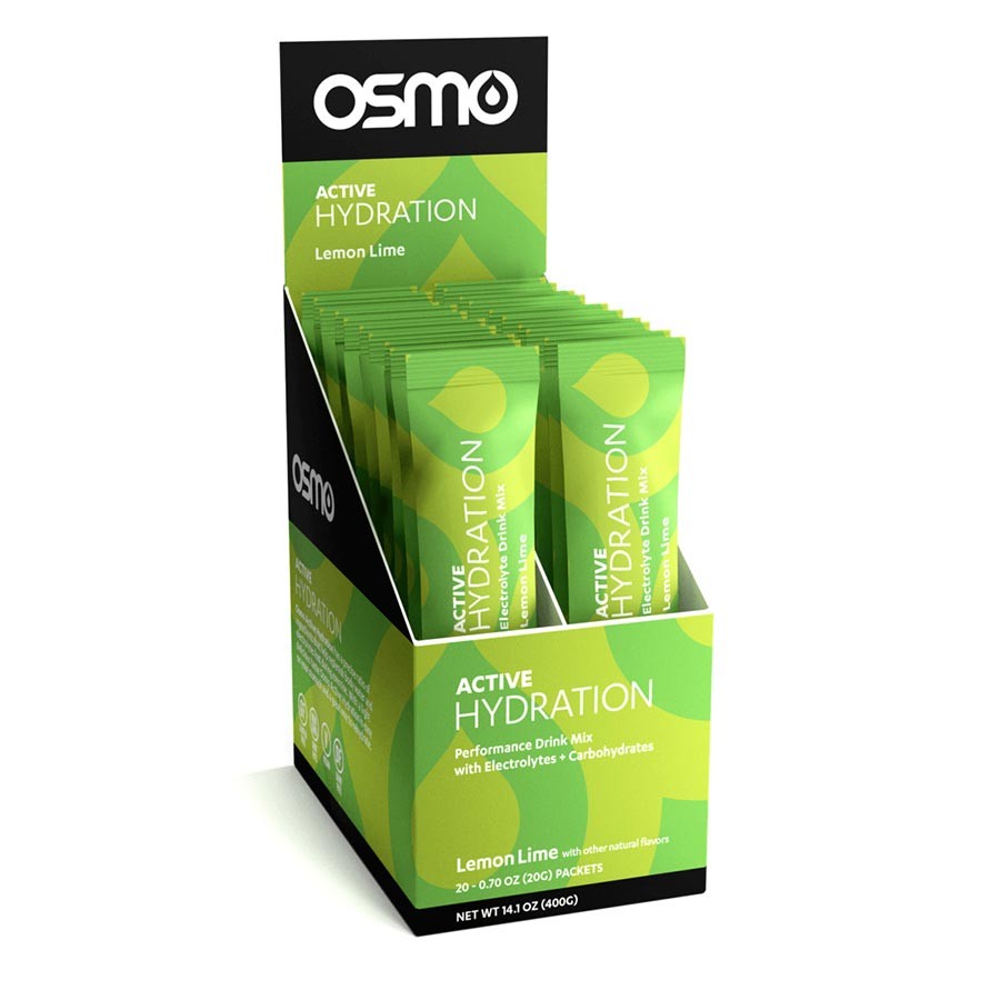 Osmo Nutrition Active Hydration, смесь для напитков, Лимон-лайм, Отдельные упаковки, 20 г