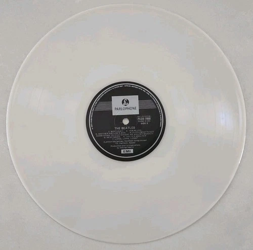 THE BEATLES - WHITE ALBUM - RARE AUSSIE WHITE VINYL - 2LP VINYL RECORD!!!!!!!!