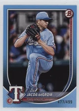 2025 Bowman Sky Blue /499 Jacob deGrom #28