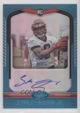 2019 Certified Rookie Signatures Mirror Teal 33/50 Stanley Morgan Jr Auto eq1