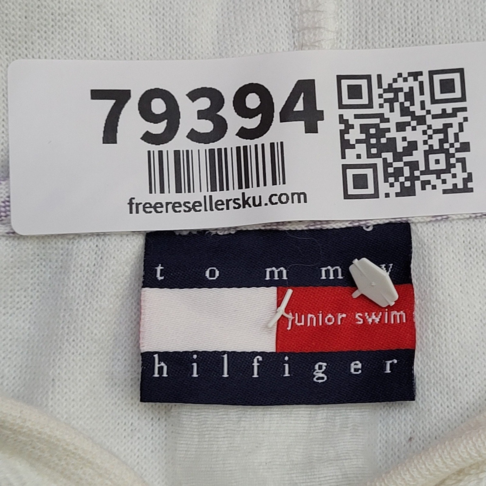 Vintage Y2K Tommy-Hilfiger Terry Hoodie Jacket Womens 2XS/XS 17x19 Cropped thumbnail 13