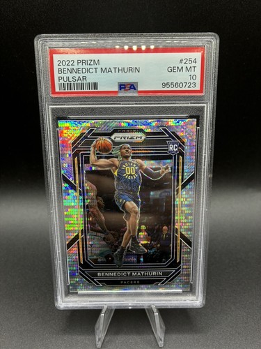 2022-23 Panini Prizm Bennedict Mathurin Pulsar Psa 10