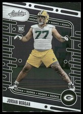 Jordan Morgan Rookie RC 2024 Panini Absolute #125 Retail Green Bay Packers