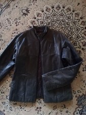 USED ISSEY MIYAKE/VINTAGE LEATHER JACKET ACCEPTABLE