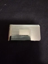 Vintage Elco Bright Pure REAL Sterling Silver Money Clip No Monogram Polished