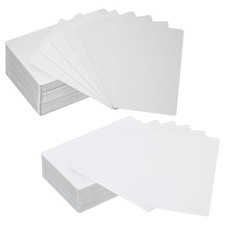 100 Pack Metal Business Cards for Sublimation, Empty, Thickness 0.22mm