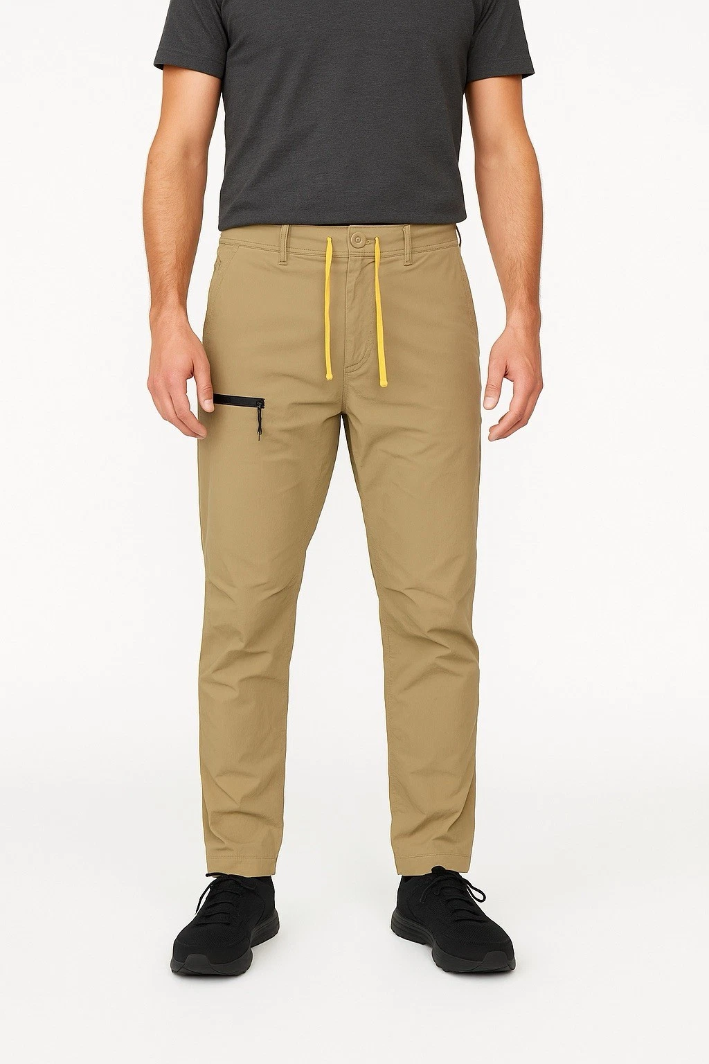 REI Co-op Trailmade Pants Mens 30x34 Biege Hiking Nylon Stretch UPF DWR Outdoor