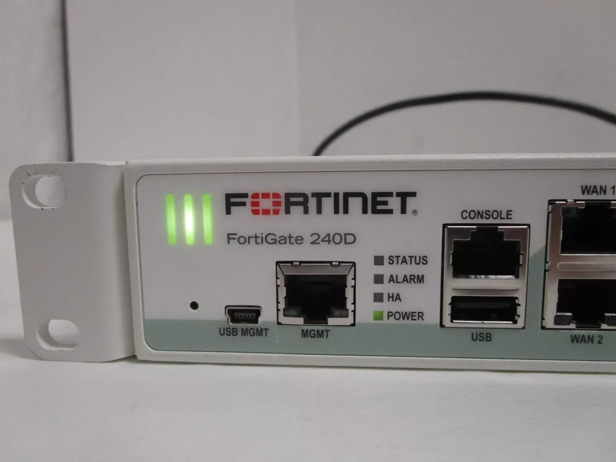 Fortinet FG-240D FortiGate 240D Security Firewall Appliance USED SHIPS FREE!