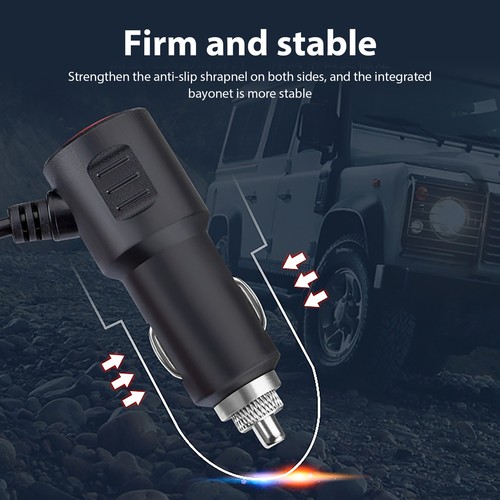 Multi Port USB Car Cigarette Lighter Socket Splitter Charger Power Adapter - Photo 4 sur 12