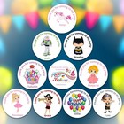 Personalised Thank You For Coming To My Party Stickers Labels Birthday Parties