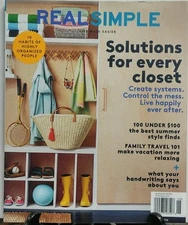 Real Simple June 2016 Solutions For Every Closet Live Happily FREE SHIPPING sb