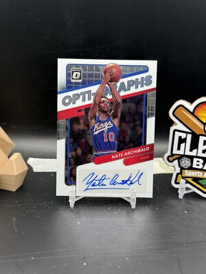 Nate Archibald 2021-22 Donruss Optic Opti-Grade Auto /99 (CBR)