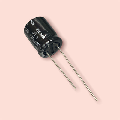5 PCS ELNA Cap AL 220uF 220MF 35V 105° (REPLACEMENT OF 25V 16V 10V 6.3V )