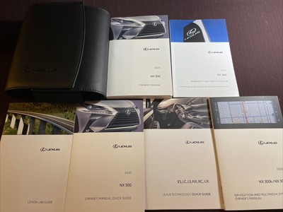 2020 Lexus NX300 Owners Manual | eBay