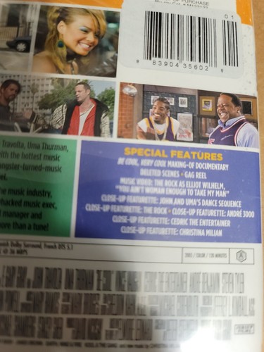 BE COOL BLU RAY 2005 OOP Brand New and Factory Sealed - Picture 3 of 3