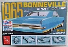 1965 Bonneville Sport Coupe 3in1 Plastic Model Kit Stock or 2 Custom Sealed 2022