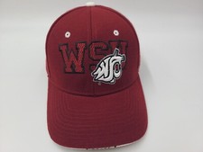 Washington State University Cougars Zephyr Adjustable Hat Cap Wool Blend NCAA