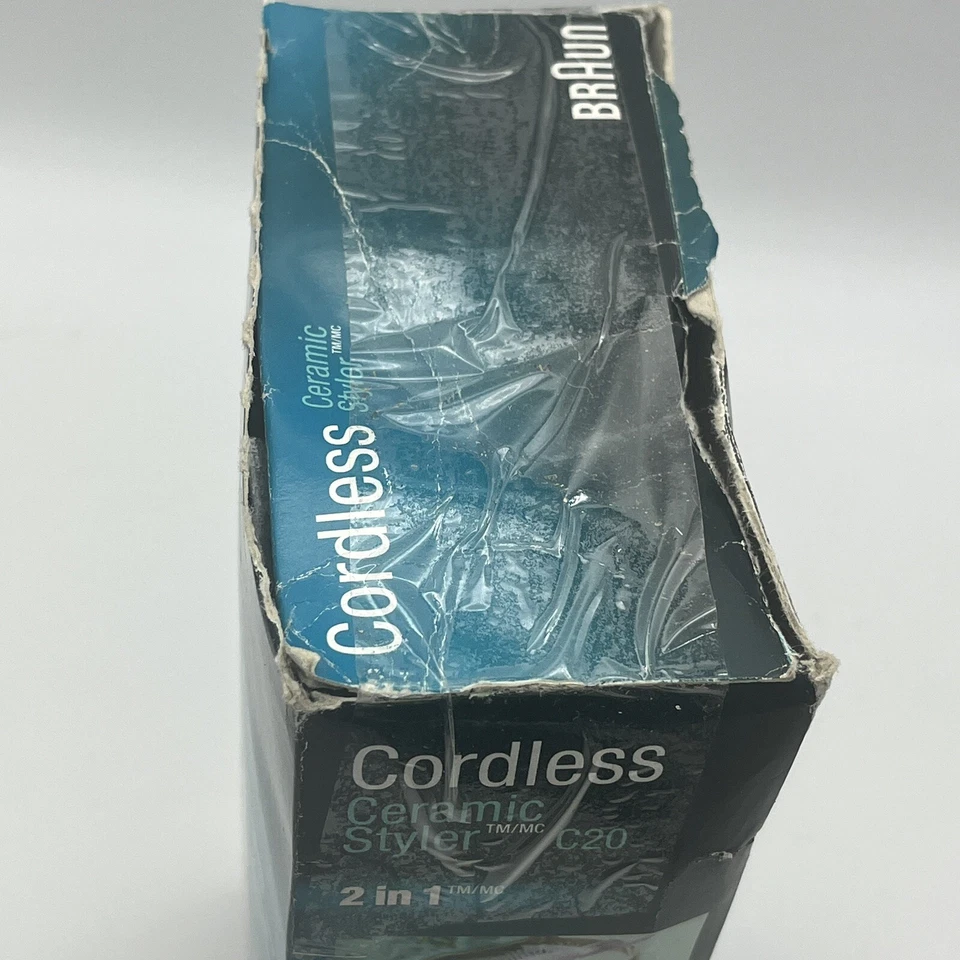 NOB Braun Independent Steam Cordless Styler & 3x Energy Cell Model C 20 S Beauty - Image 3 of 4