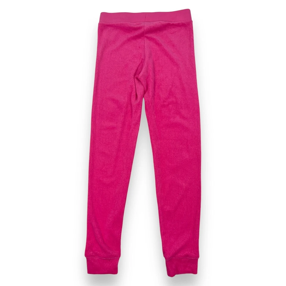 Pantalones Juicy Couture Niñas MT Zuma Rosa Terry Talla 12 Jogger Salón Ligeros Foto 3 de 4