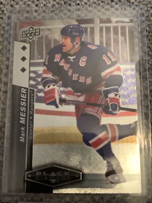 2010-11 Black Diamond Rangers Hockey Card #142 Mark Messier NY Rangers Oilers